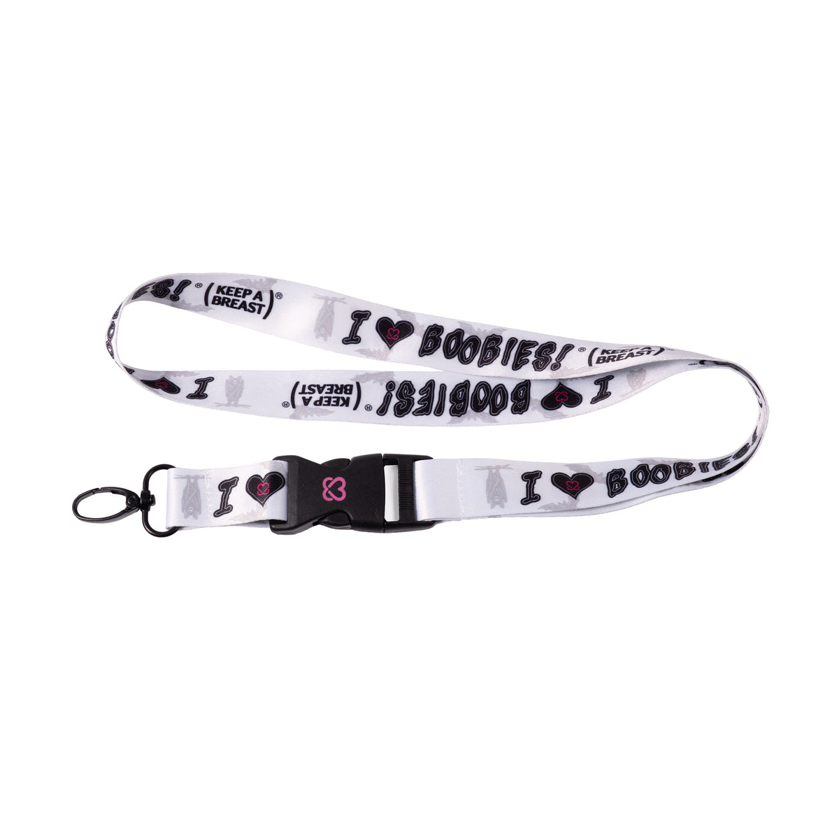 i love boobies! Lanyard: Bones ๐ฆ๐