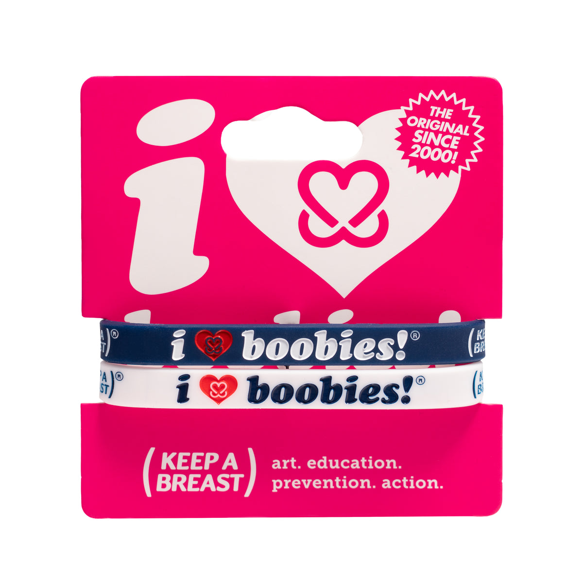 I LOVE BOOBIES! MINI BRACELET PACK - UNITED