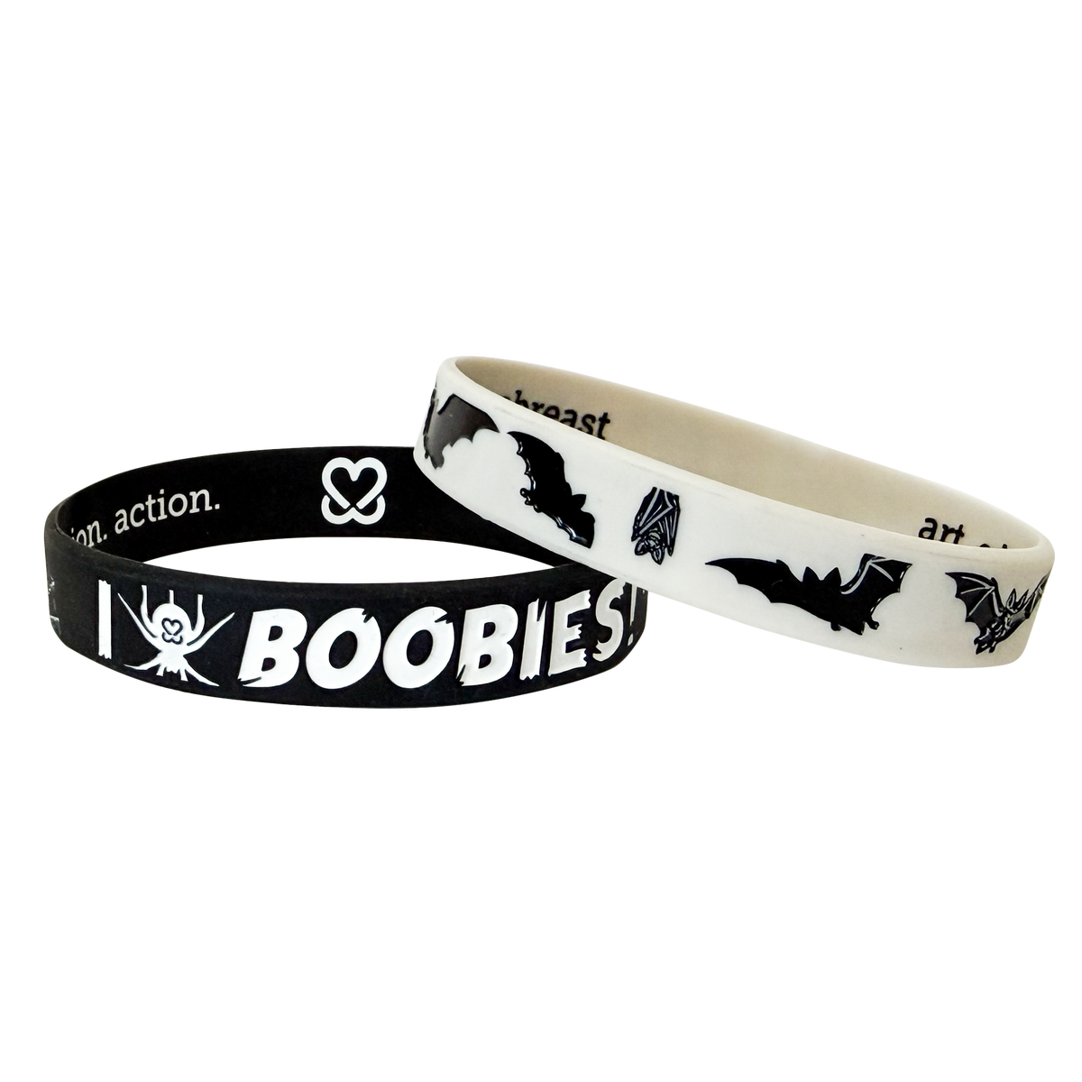 I LOVE BOOBIES!- BATATTACK BRACELET Pack - BONES