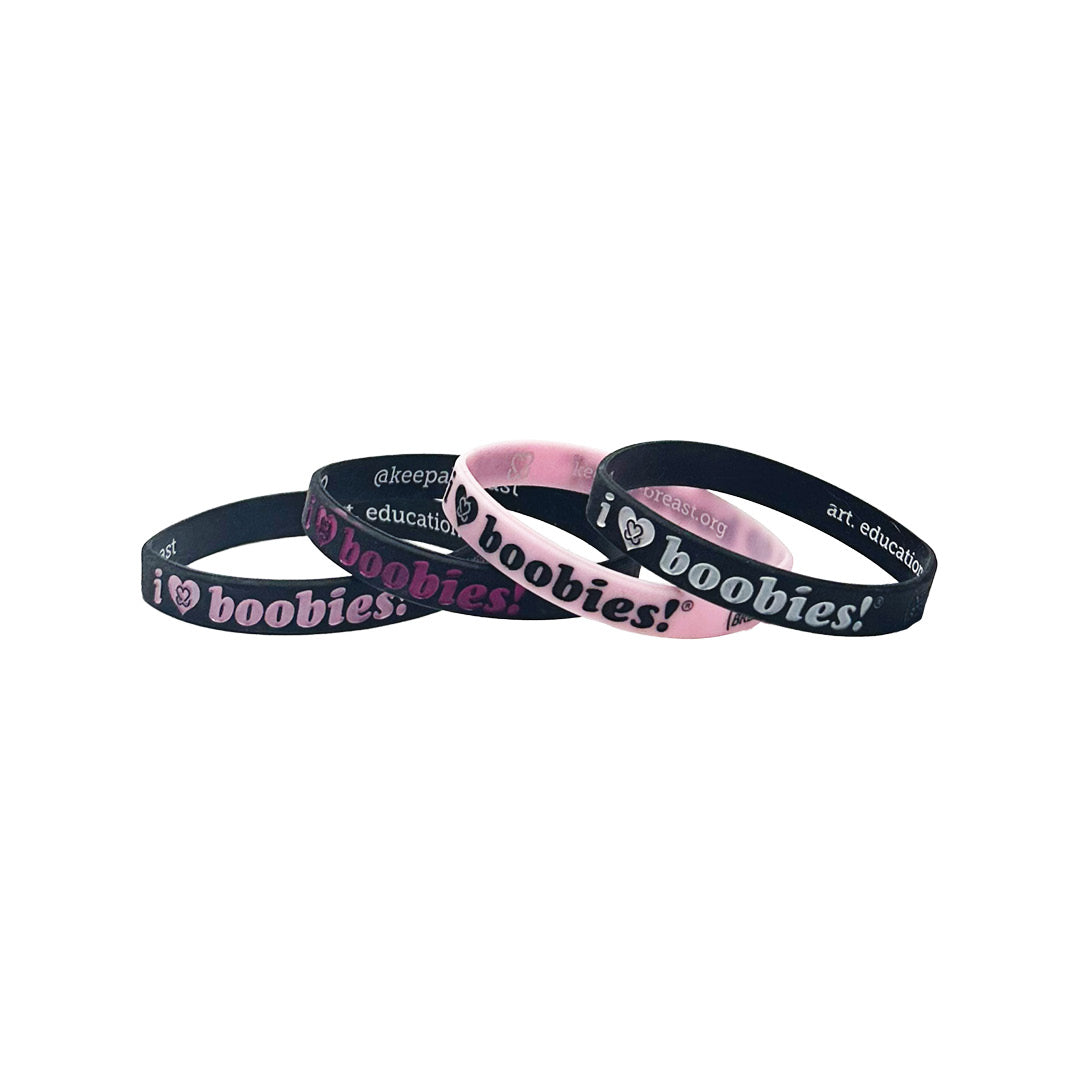 i love boobies! Gothic Mini Bracelet Bundle