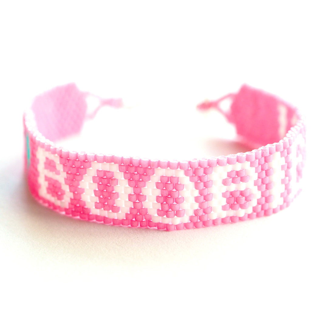 Bunny Shapiro X Keep A Breast i love boobies! Stitch Bracelet