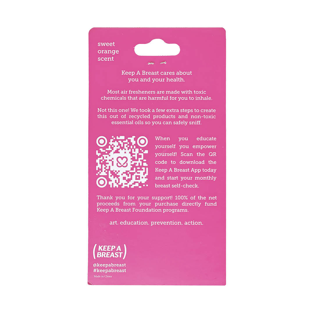 i love boobies! Air Freshener - Pink