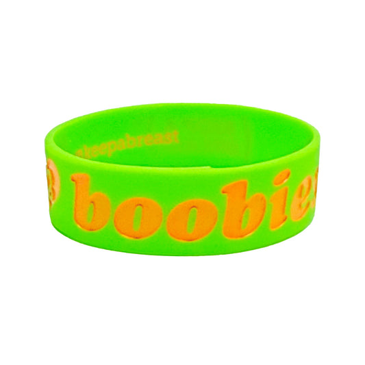 i love boobies! Neon Iguana Classic Bracelet