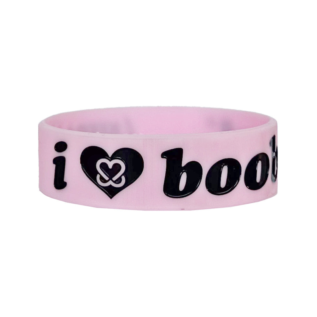 i love boobies! Flamingo Classic Bracelet