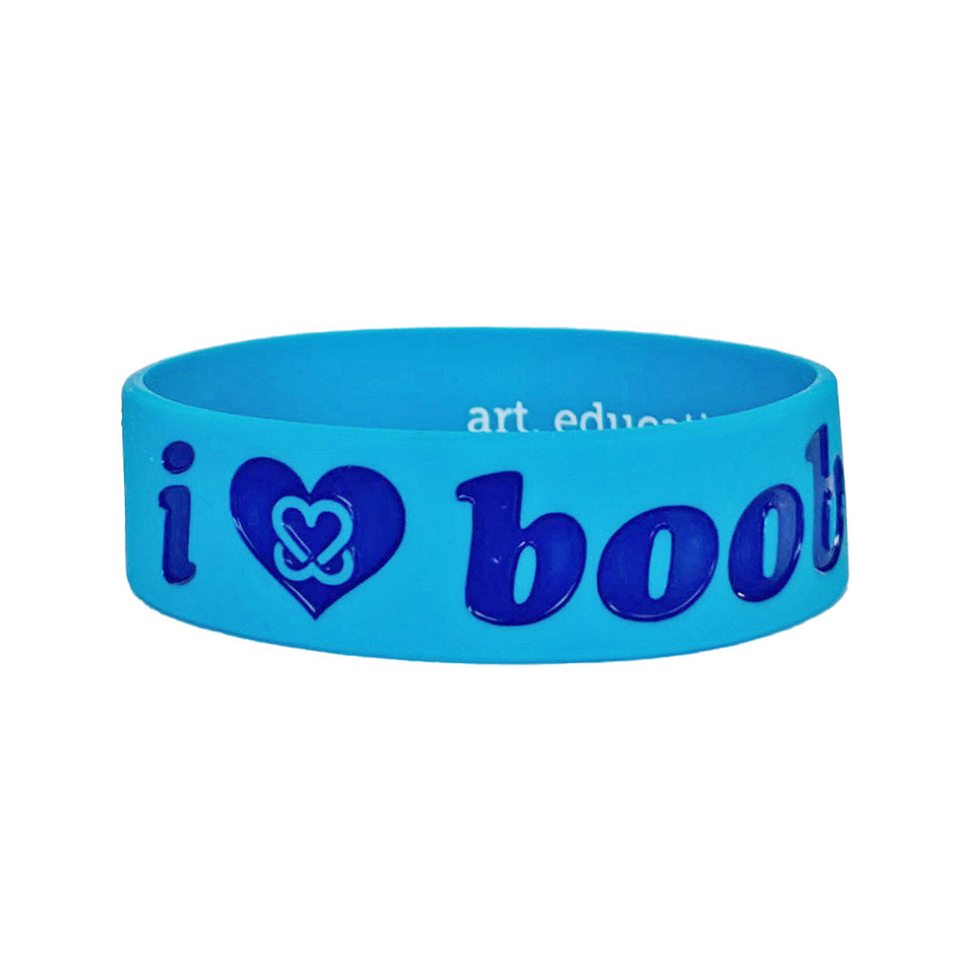 i love boobies! Blue Jean Dream Classic Bracelet