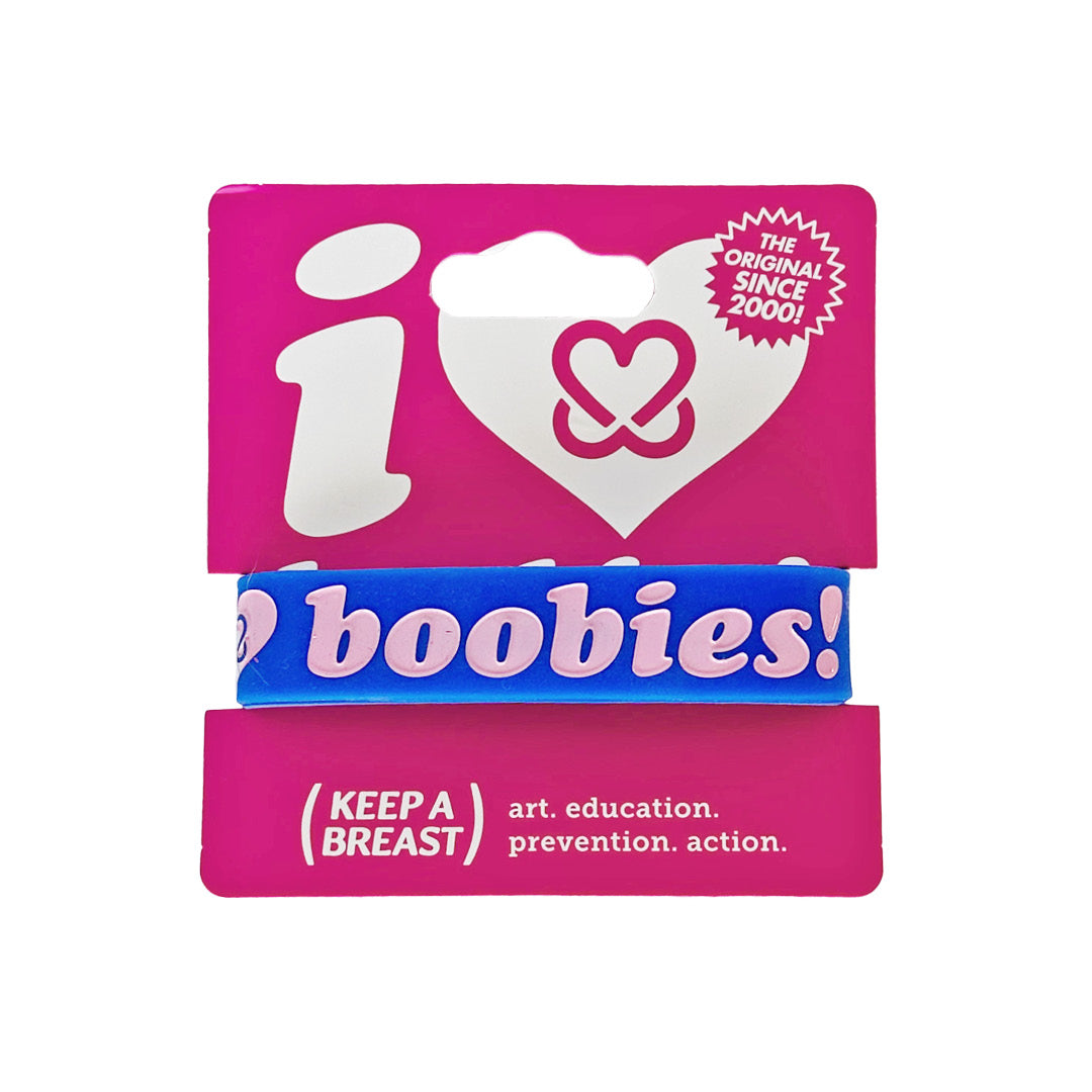 i love boobies! Big Baby Classic Bracelet