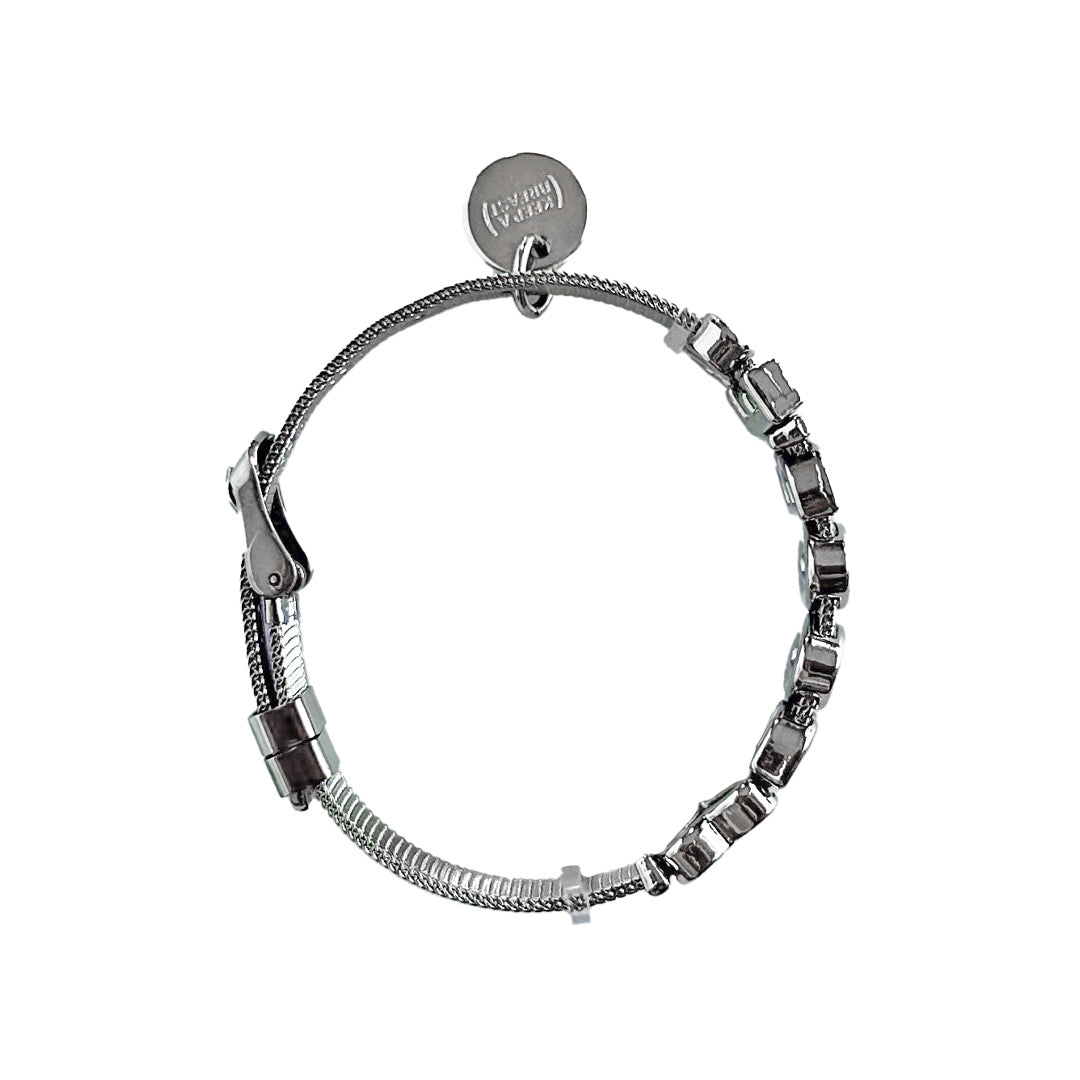 i love boobies! Silver Belt Bracelet