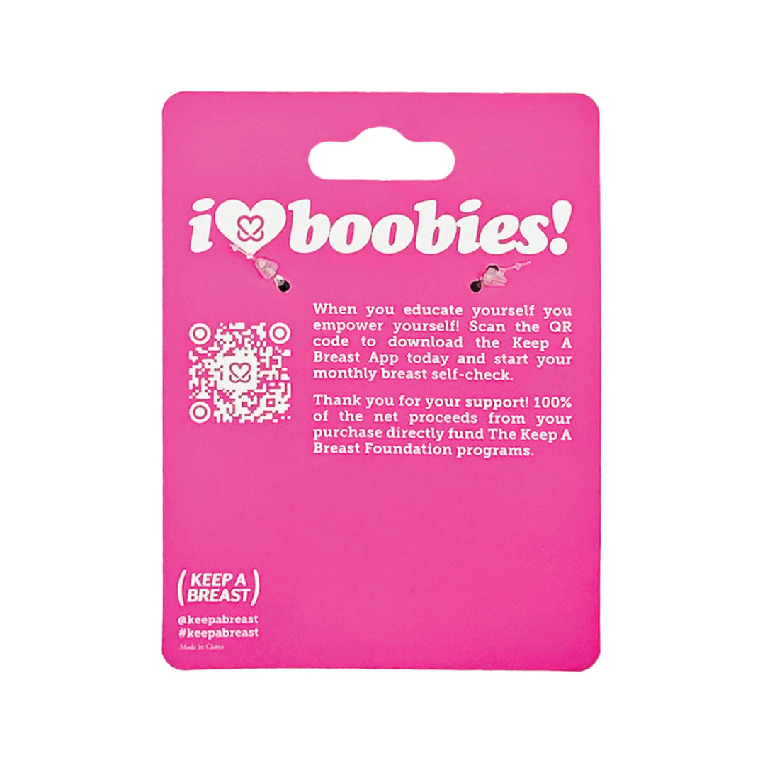 i love boobies! Black Kandi Bracelet