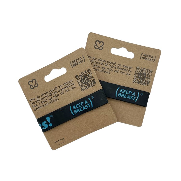 i love boobies! Black Sky Classic Bracelets