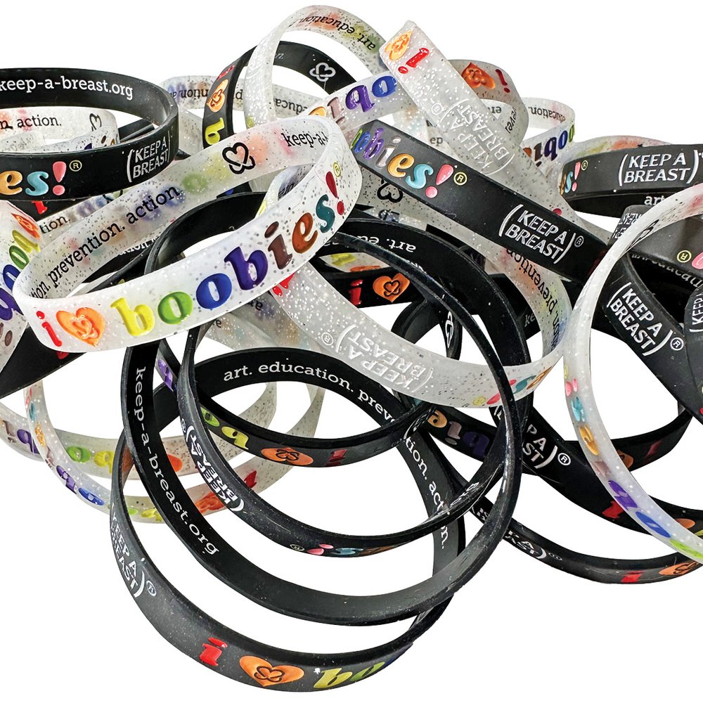 i love boobies! Mini Progress Pride Bracelet Pack