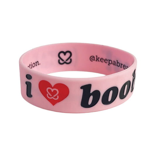 i love boobies! Classic Bracelet - Valentine