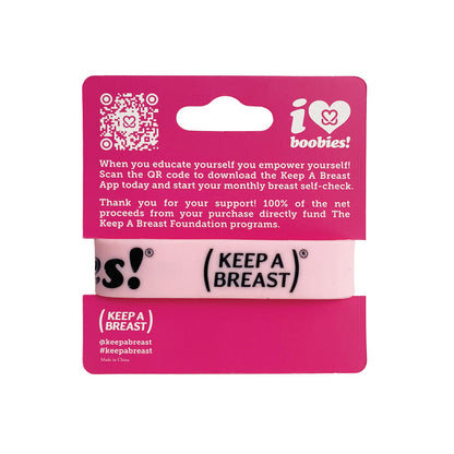 i love boobies! Classic Bracelet - Valentine