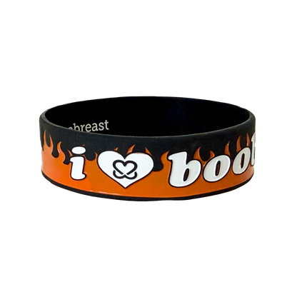 I LOVE BOOBIES! CLASSIC BRACELET - FLAME COUCH