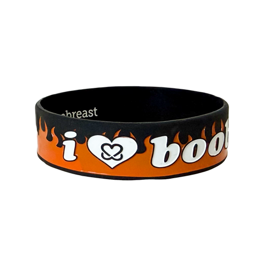 I LOVE BOOBIES! CLASSIC BRACELET - FLAME COUCH