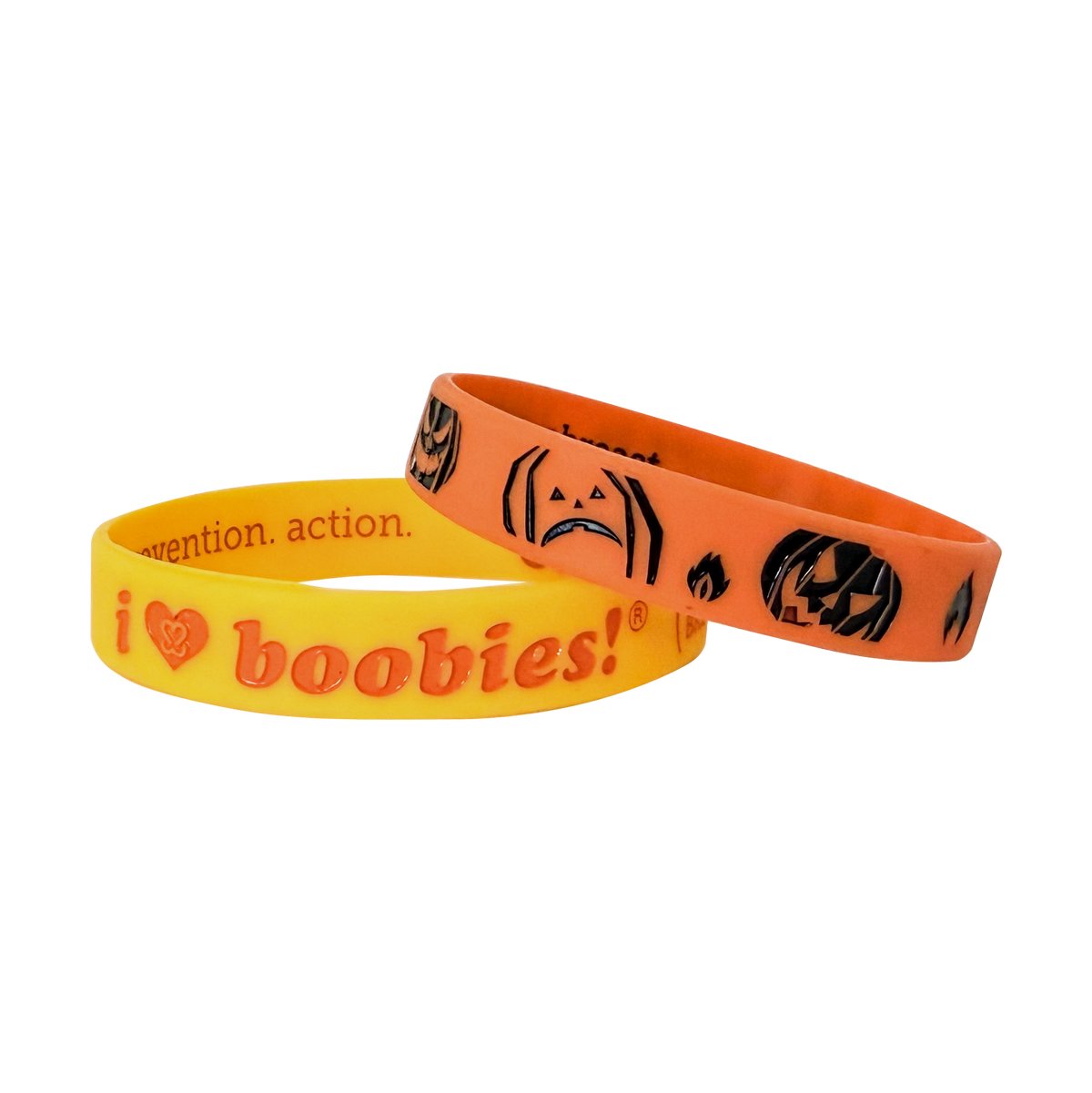 I LOVE BOOBIES! JACKO BRACELET PACK - Candy Corn