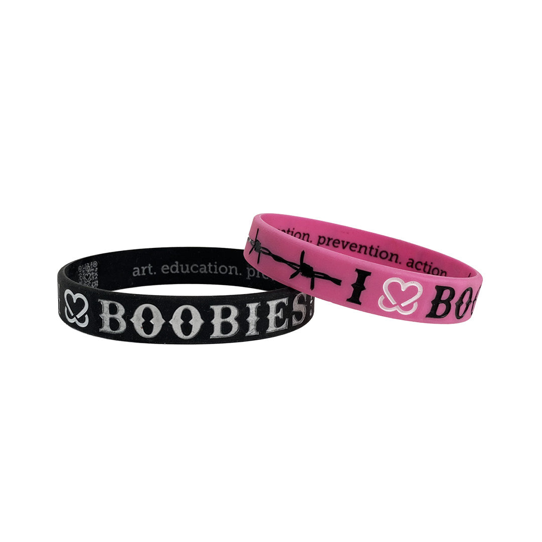 i love boobies! Western Bracelet Pack - Barbed Cowgirl