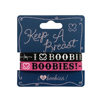 i love boobies! Western Bracelet Pack - Barbed Cowgirl