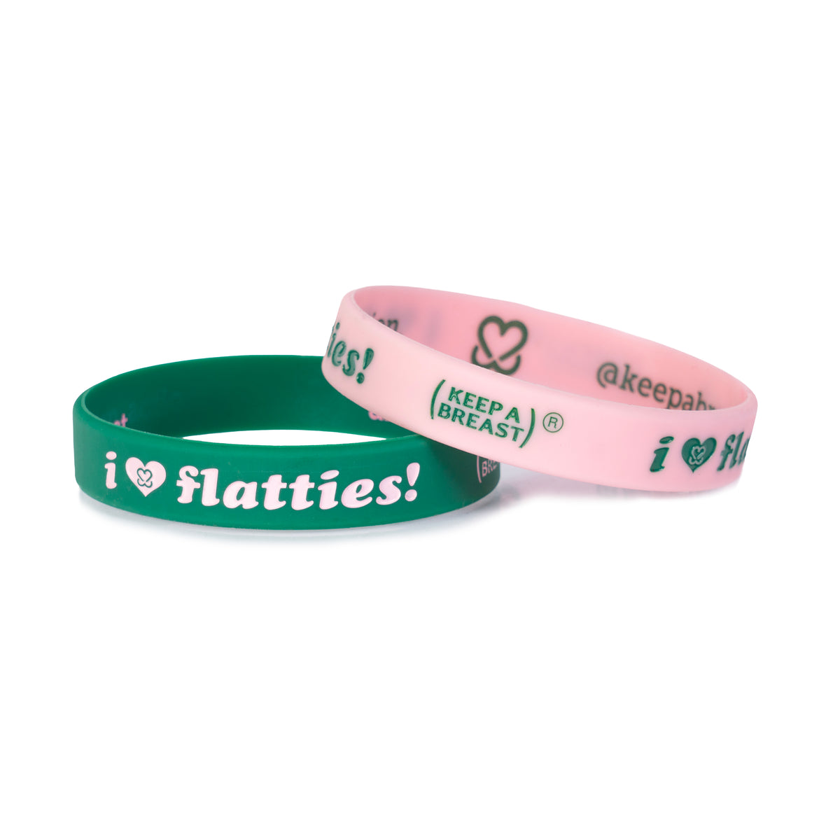 i ❤️ flatties!™ Bracelet Set