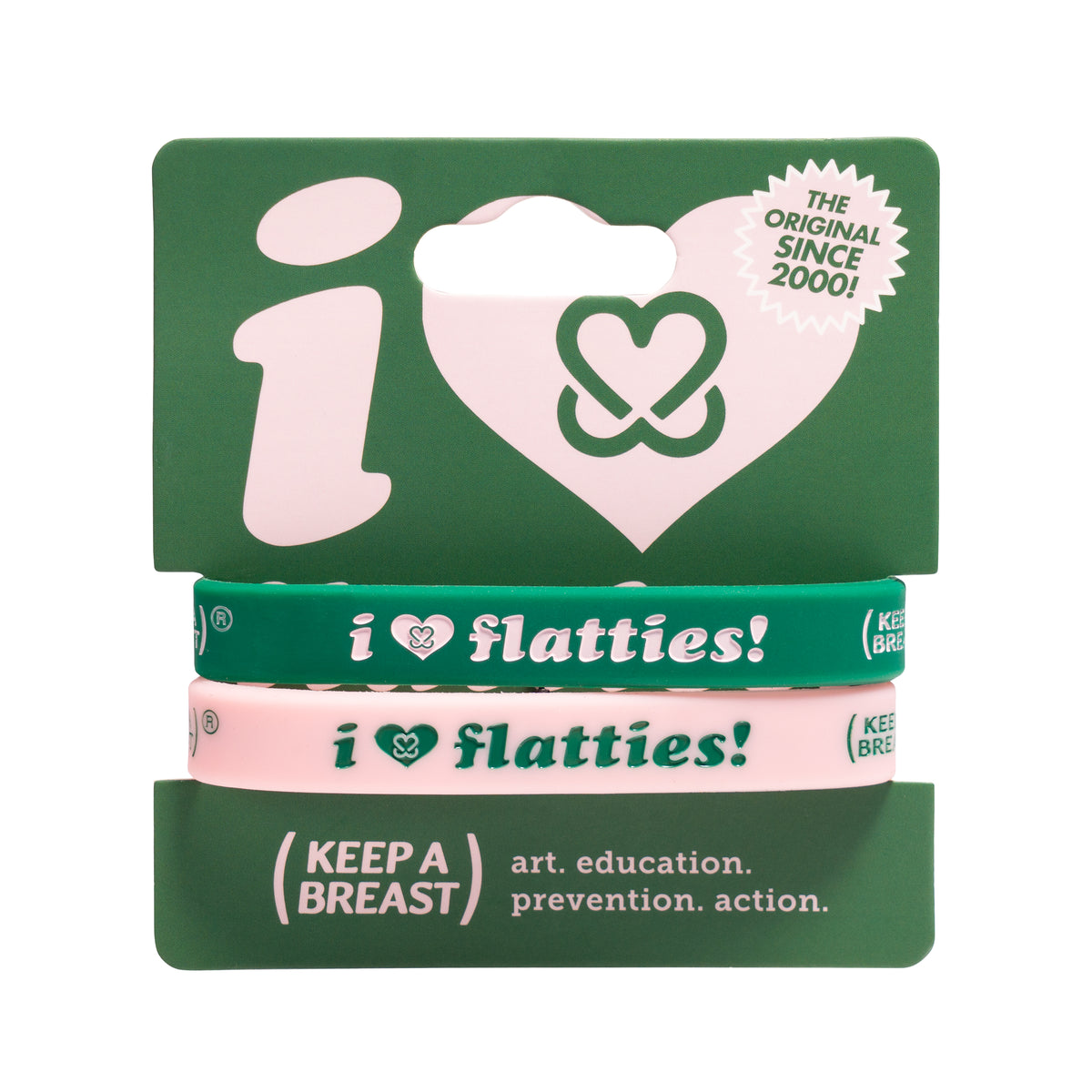 i ❤️ flatties!™ Bracelet Set