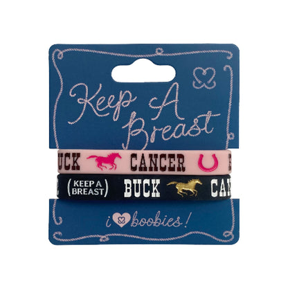 Buck Cancer Western Bracelet Pack - Sunrise