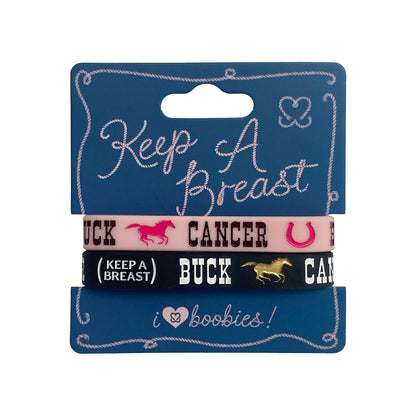 Buck Cancer Western Bracelet Pack - Sunrise
