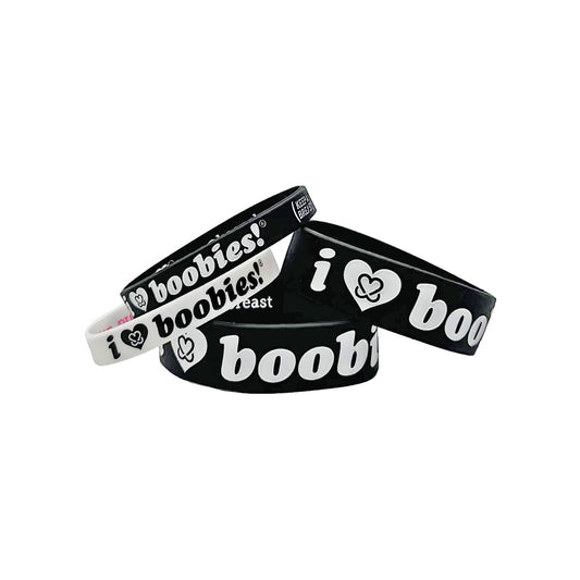 i love boobies! Black White Bundle