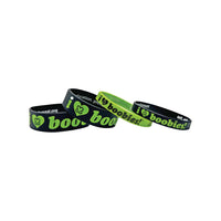 i love boobies! Green Bracelet Bundle