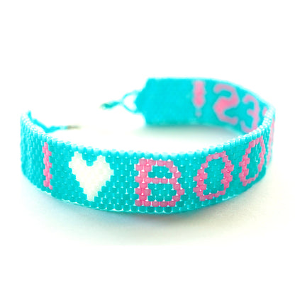 Bunny Shapiro X Keep A Breast i love boobies! Stitch Bracelet