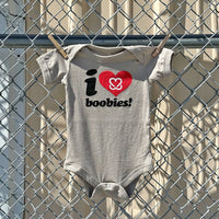 i love boobies! Onesie