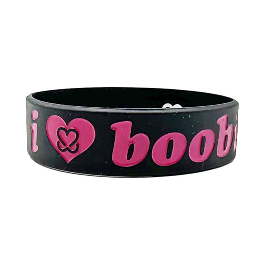 i love boobies! Black Berry Classic Bracelet