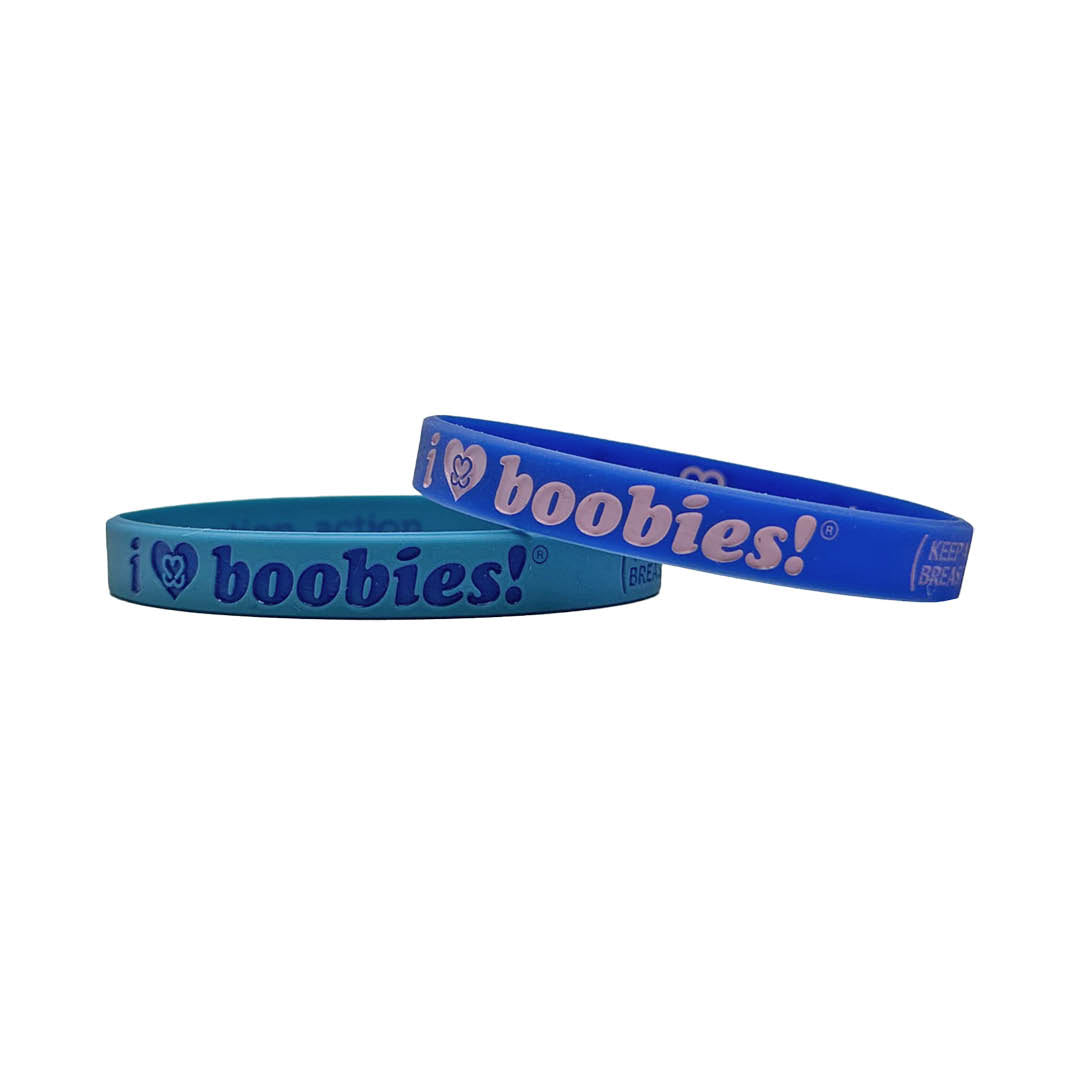 i love boobies! Mini Blue Dream Bracelet Pack