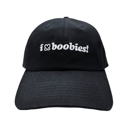 i love boobies! Black Dad Hat