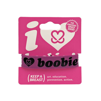 i love boobies! Classic Bracelet - Eggplant