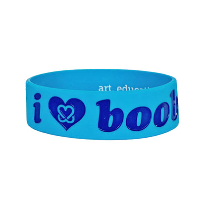 i love boobies! Blue Jean Dream Classic Bracelet