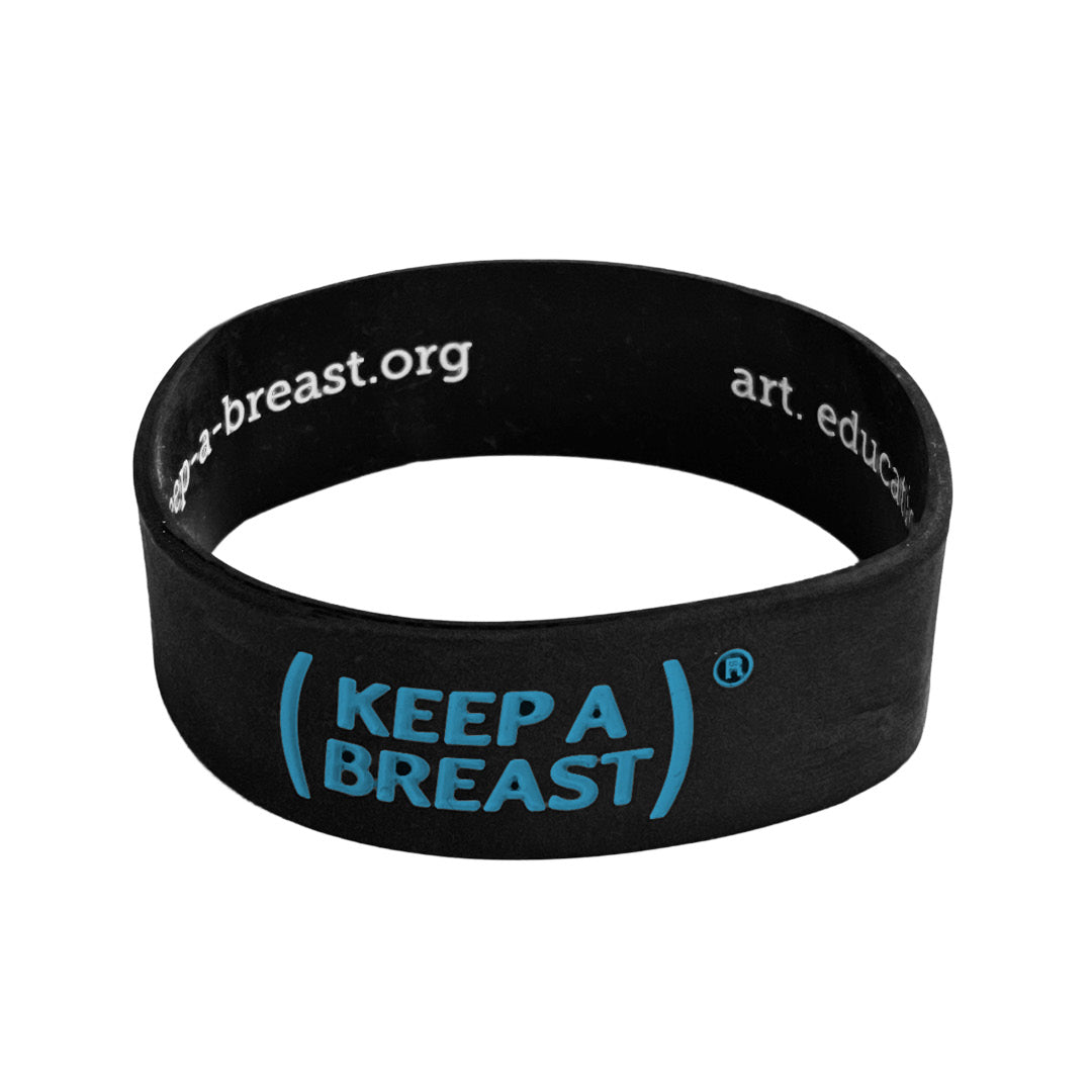 i love boobies! Black Sky Classic Bracelet