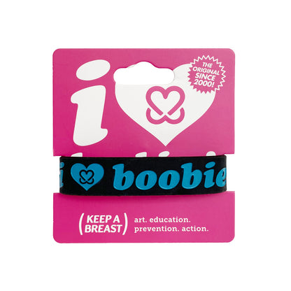 i love boobies! Black Sky Classic Bracelet