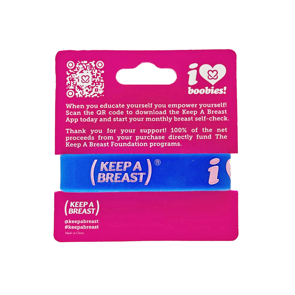i love boobies! Bracelets & Wristbands | Keep A Breast Foundation
