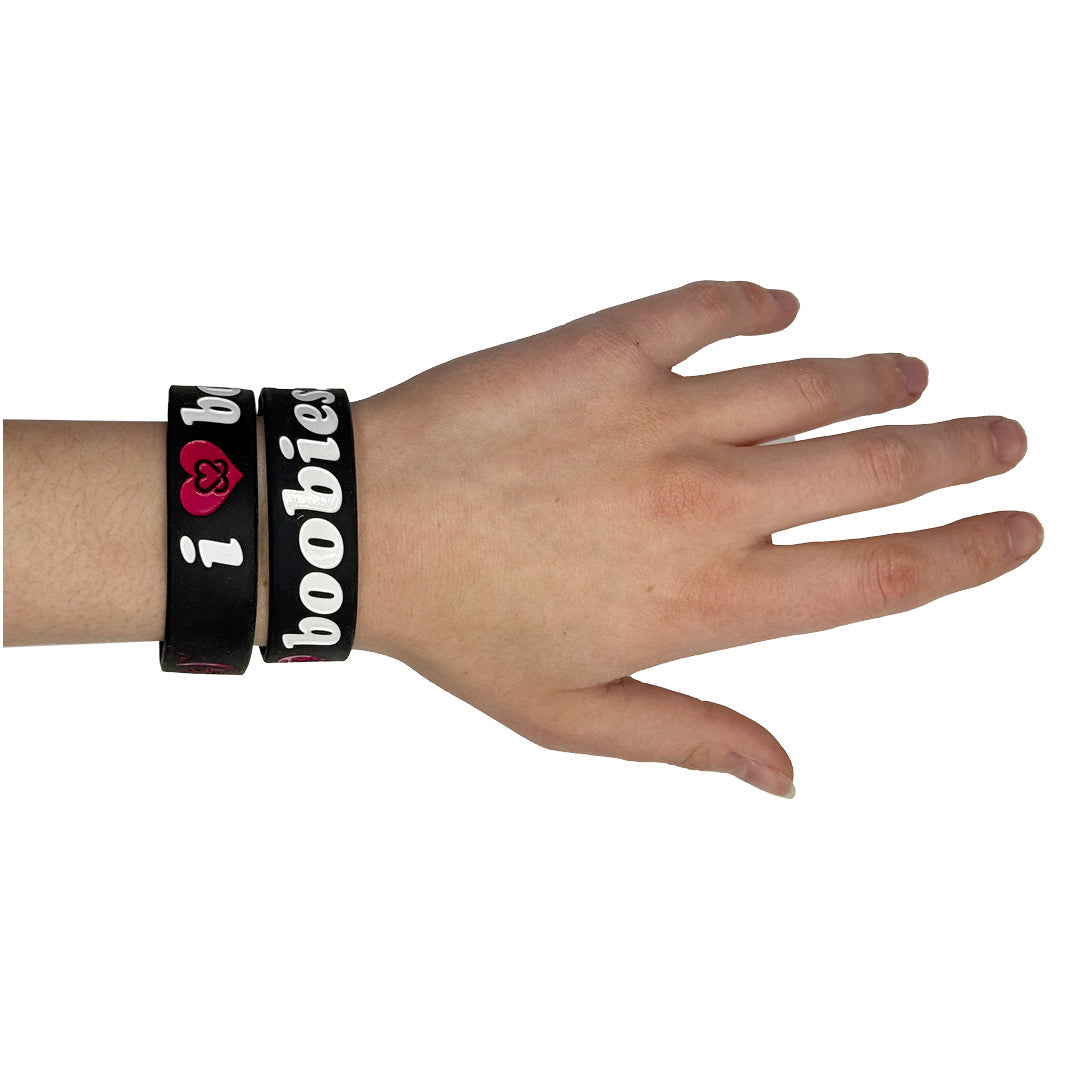 i love boobies! Get Graphic Classic Bracelets