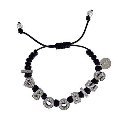 i love boobies! Bling Pull-Tie Bracelet