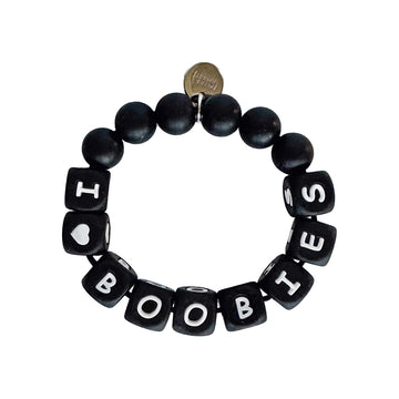 i love boobies! Bracelets & Wristbands Keep A Breast Foundation