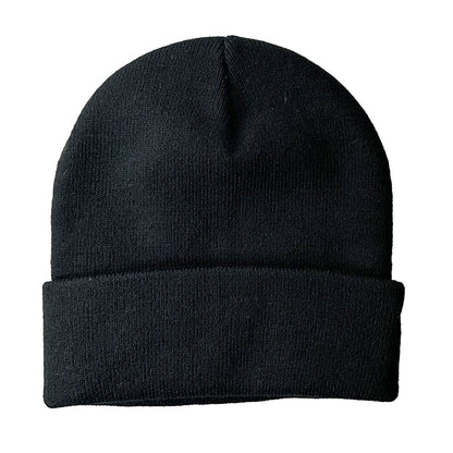 i love boobies! Black Embroidered Beanie