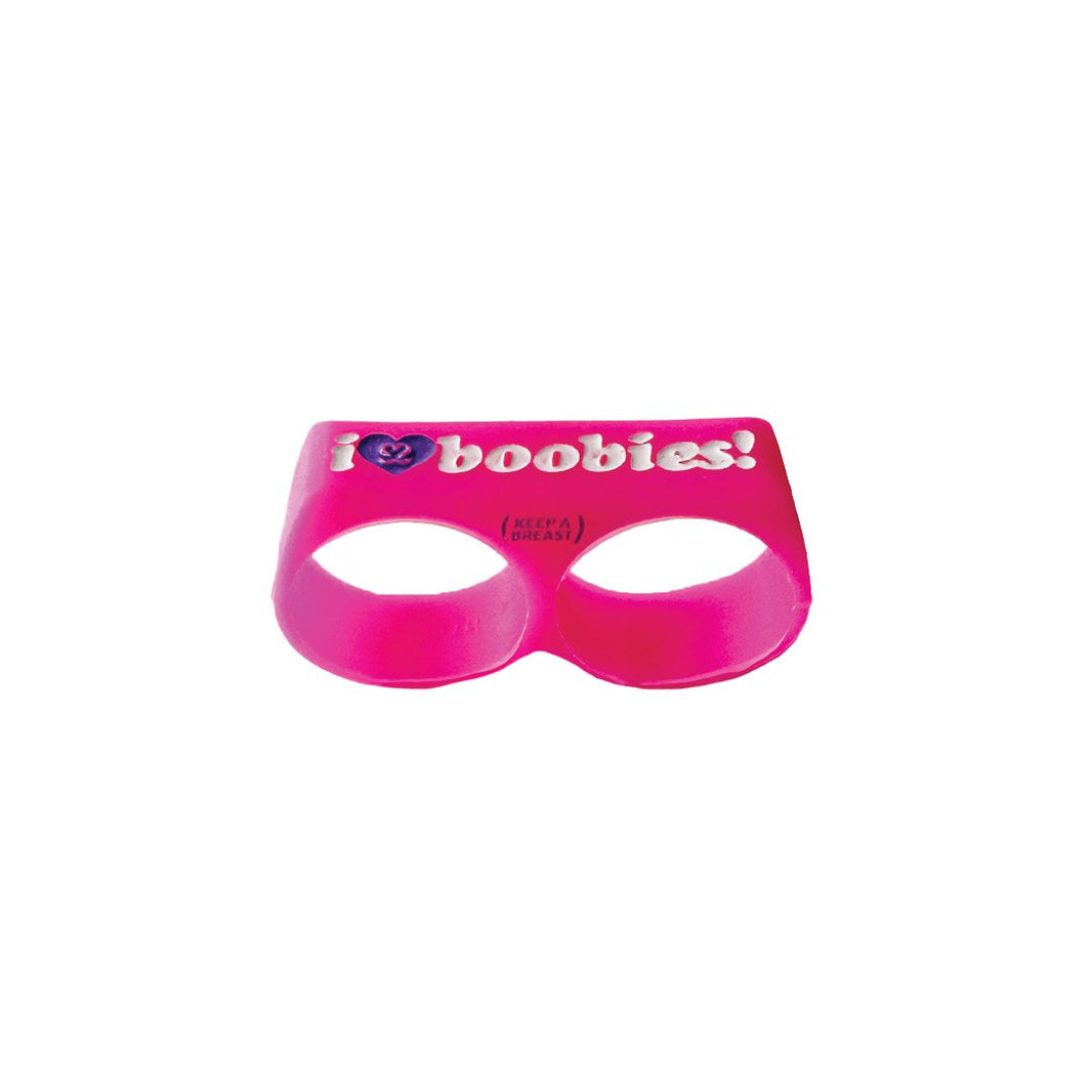 i love boobies Rings Collection | Keep A Breast Foundation