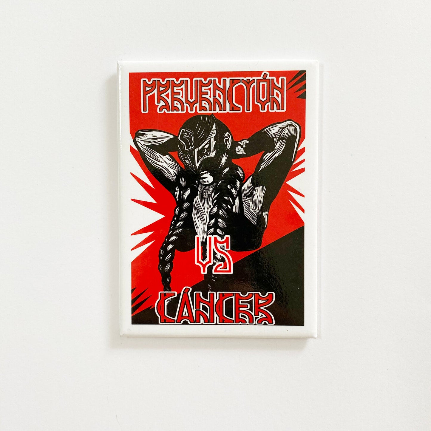 Magnet: "Preventión VS Cancer" by Vlocke Negro